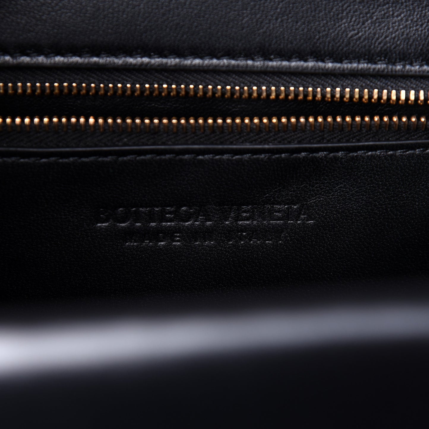 Box Calfskin Nappa Clip Bag Black