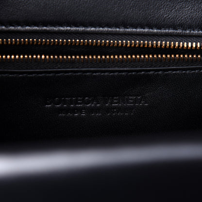 Bottega Veneta Box Calfskin Nappa Clip Bag Black 6 of 10