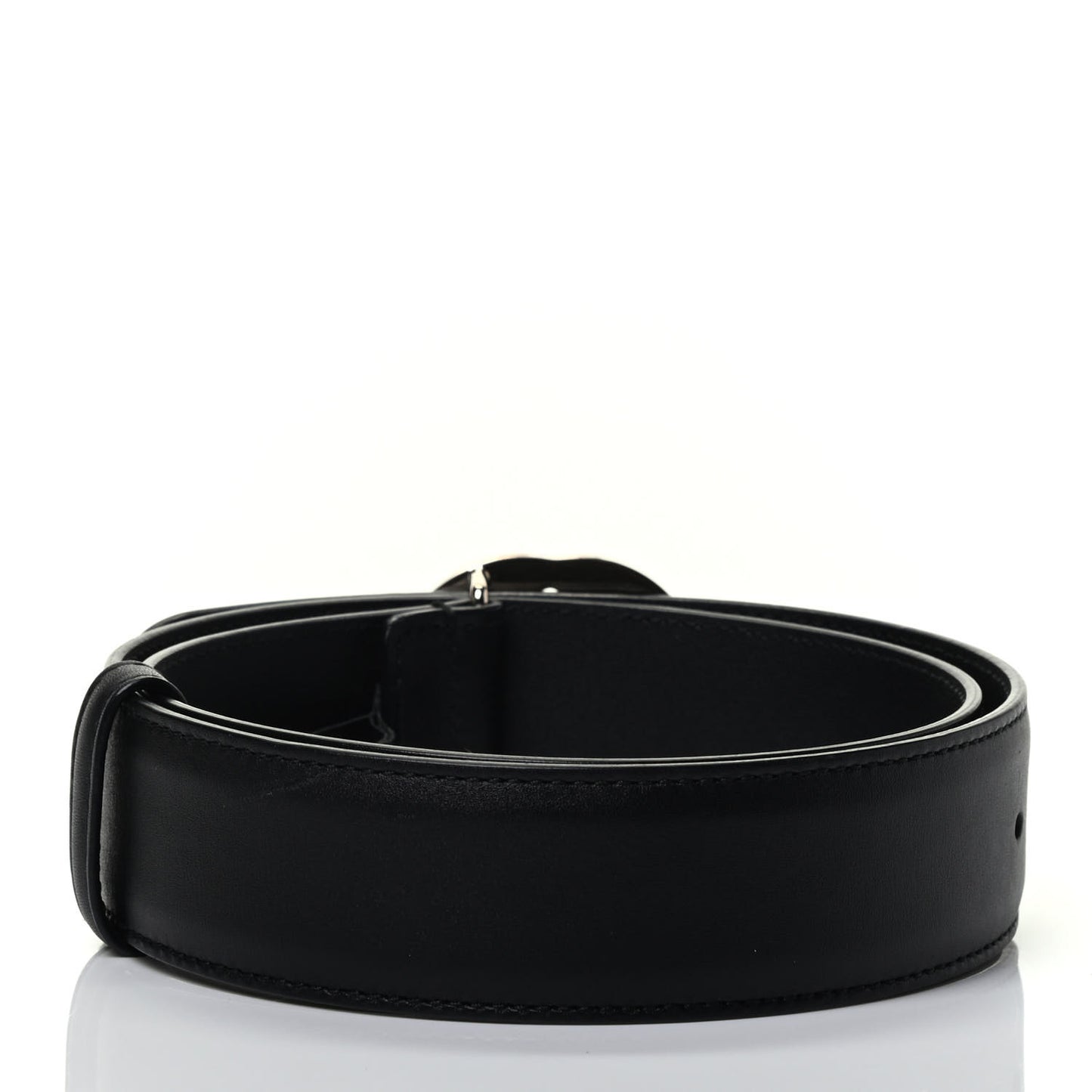 Calfskin Interlocking G 37mm Belt 75 30 Black