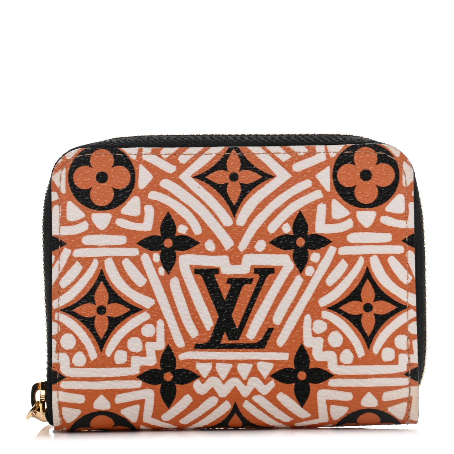 Louis Vuitton Monogram Giant Crafty Zippy Coin Purse Creme Caramel 1 of 7