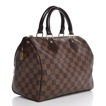 Louis Vuitton Damier Ebene Speedy 25 3 of 9