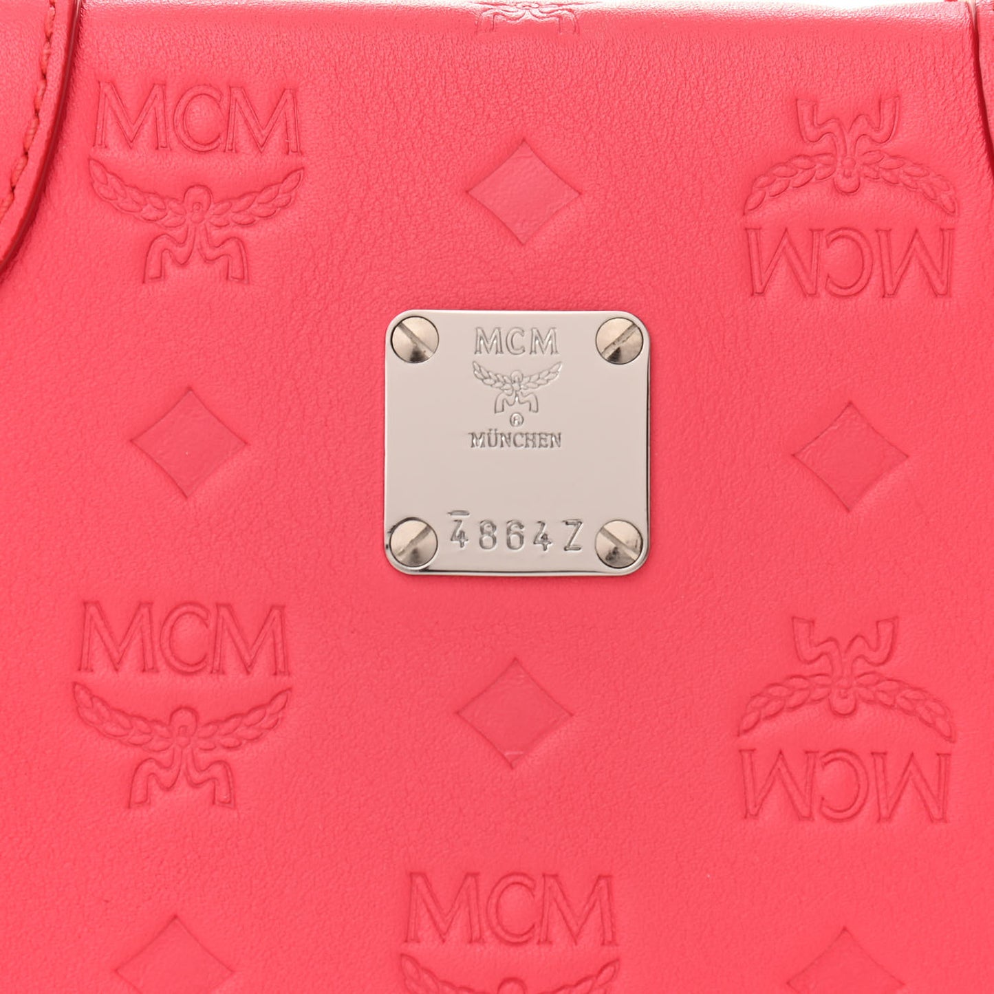Calfskin Ottomar Monogram Small Berlin Crossbody Sugar Pink