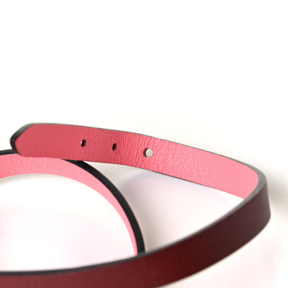 Hermes Swift Behapi Double Tour Bracelet T3 Rouge H Rose Ete 4 of 4