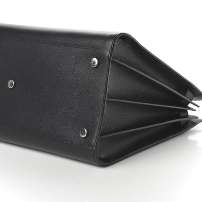 Saint Laurent Grained Calfskin Large Sac De Jour Carryall Black 7 of 9