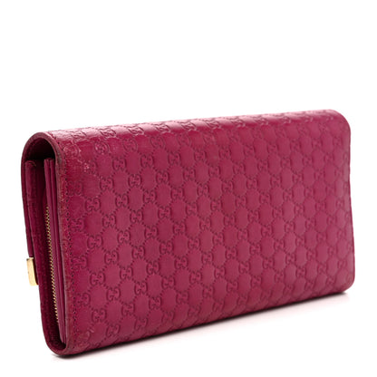 Gucci Soft Microguccissima Dice Chain Wallet Bright Bouganville 3 of 7
