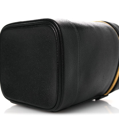 Chanel Caviar Vanity Cosmetic Case Black 11 of 14