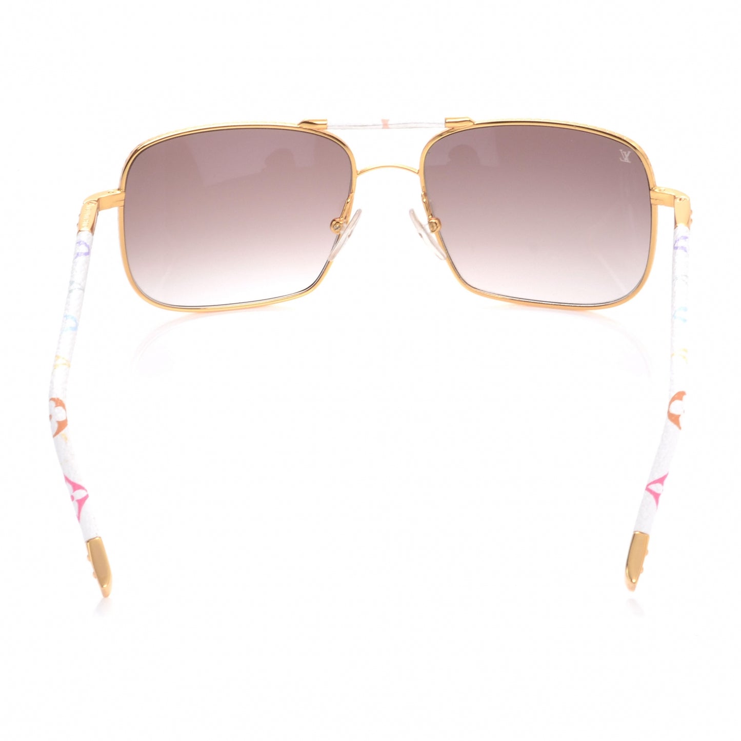 Monogram Multicolor Conspiration Pilote Aviator Sunglasses Gold