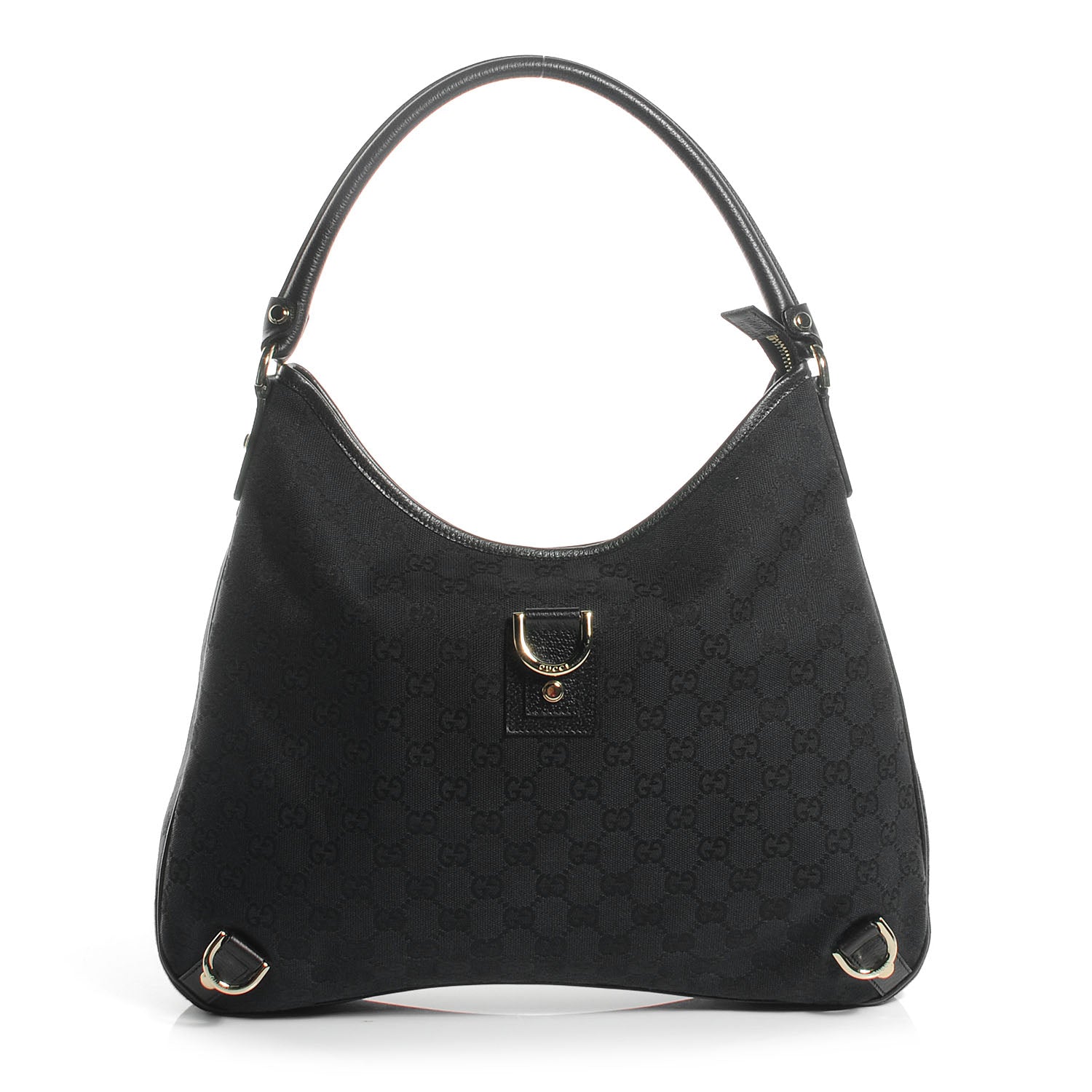 Gucci Monogram Abbey Hobo Black 1 of 7