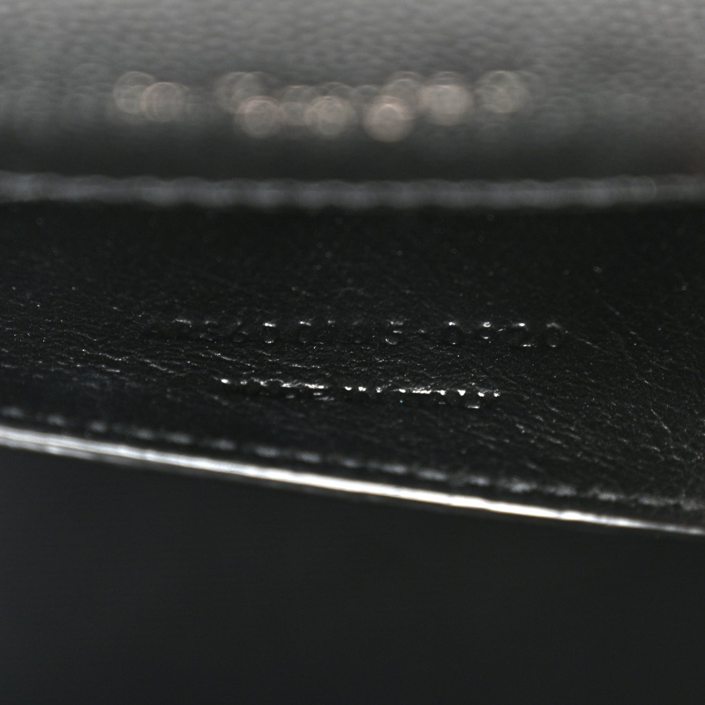 Grain De Poudre Textured Mixed Matelasse Triquilt Medium Monogram Monochrome Satchel Black