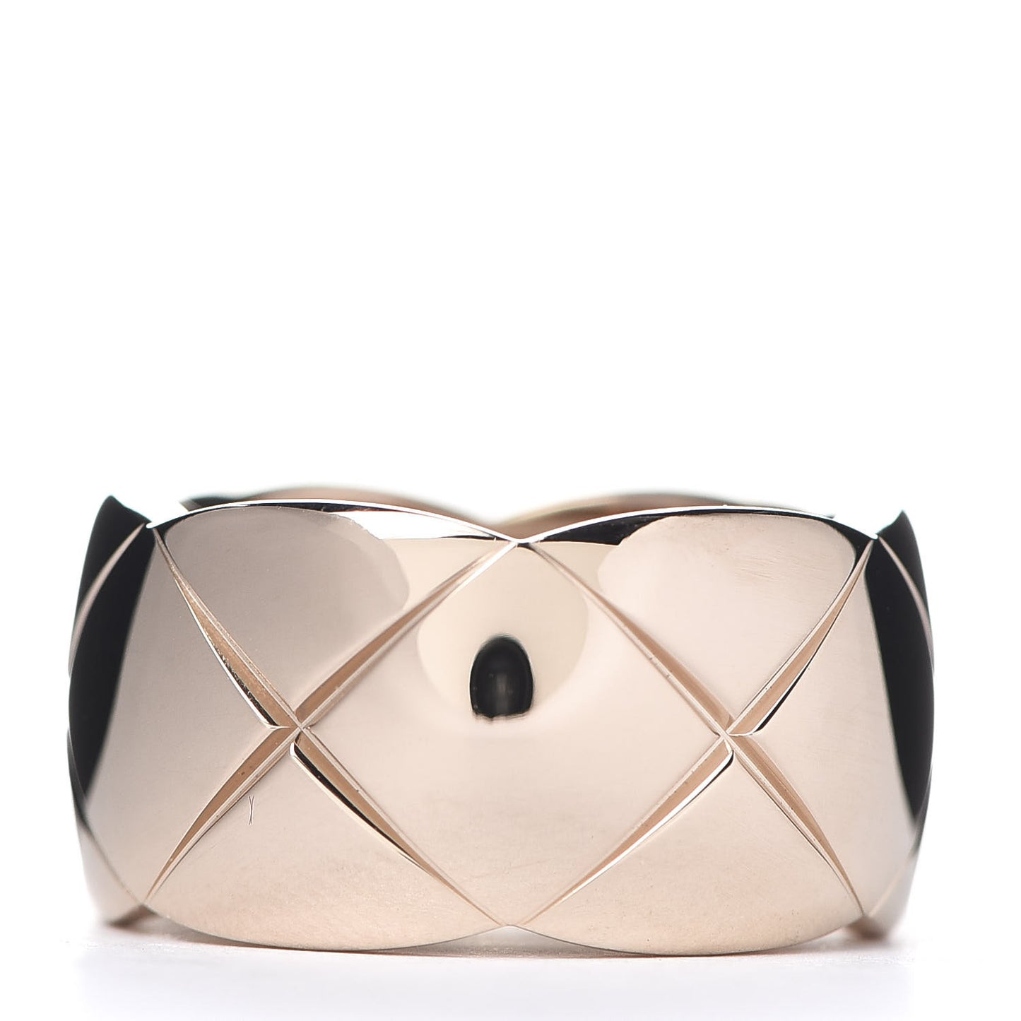 18K Beige Gold Large Coco Crush Ring 53 6.25