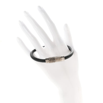 Louis Vuitton Damier Graphite Digit Bracelet 19 2 of 5