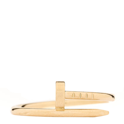 Cartier 18K Yellow Gold Small Juste Un Clou Ring 60 9 1 of 6
