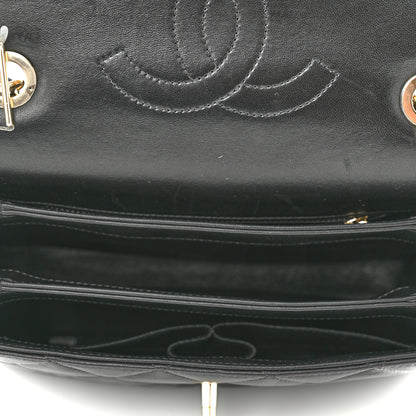 Chanel Lambskin Quilted Small Trendy CC Dual Handle Flap Bag Black 5 of 10