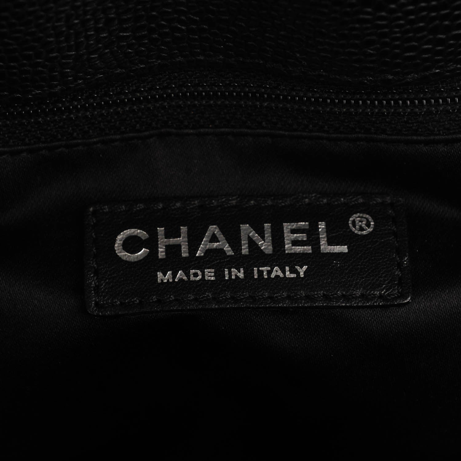 Chanel Caviar Quilted Grand Shopping Tote GST Black 6 of 7