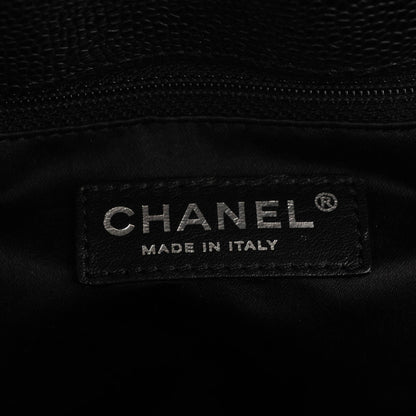 Chanel Caviar Quilted Grand Shopping Tote GST Black 6 of 7