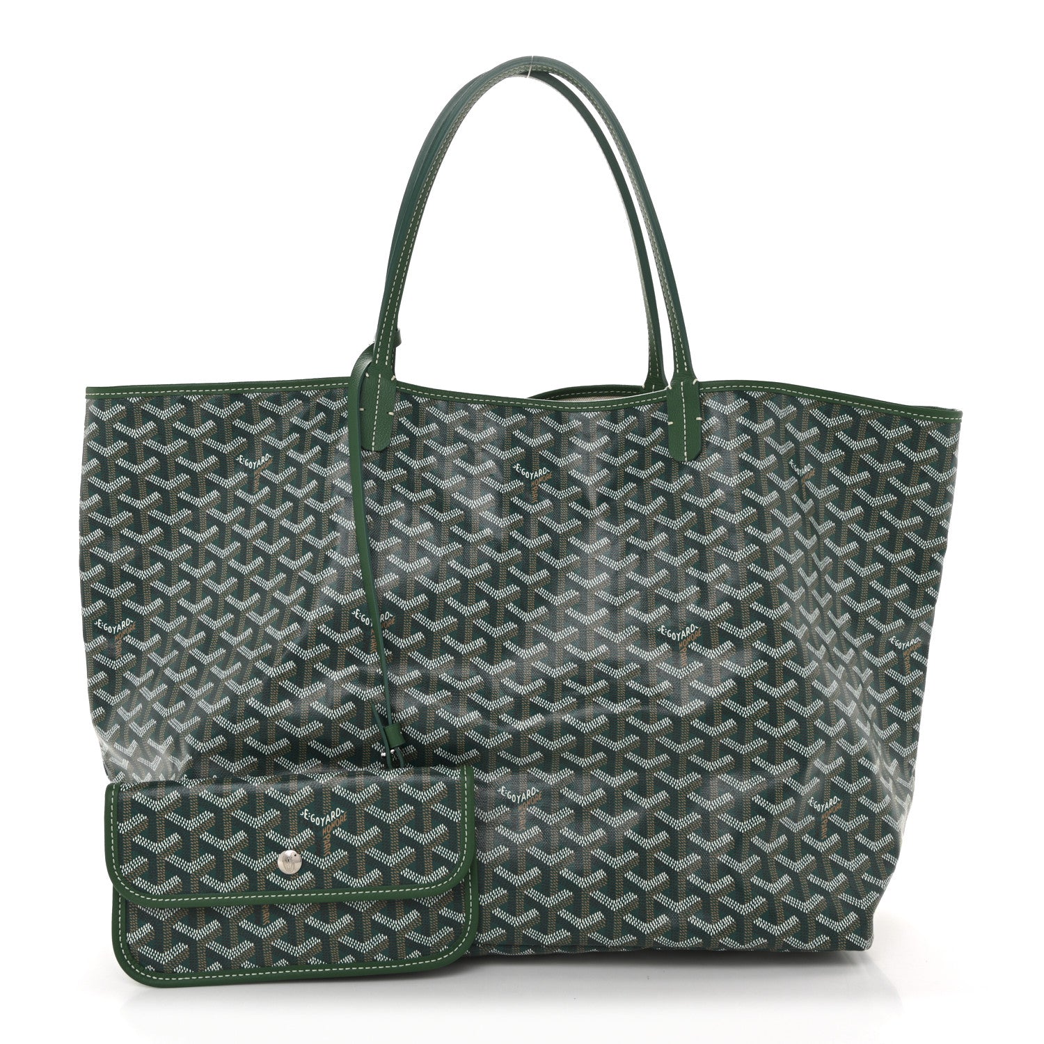 Goyard Goyardine Saint Louis GM Green 3 of 10