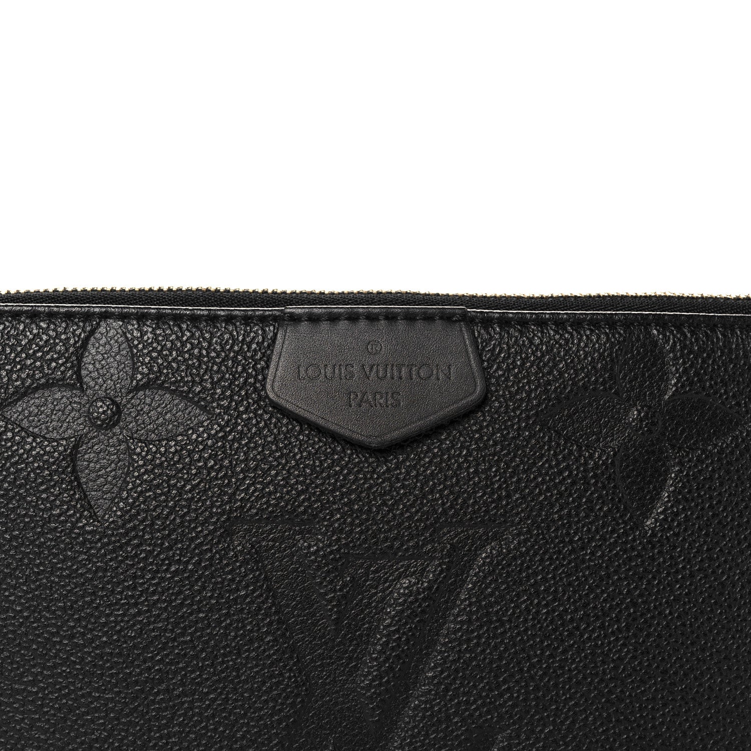 Louis Vuitton Empreinte Monogram Giant Multi Pochette Accessories Large Pochette Black 6 of 9