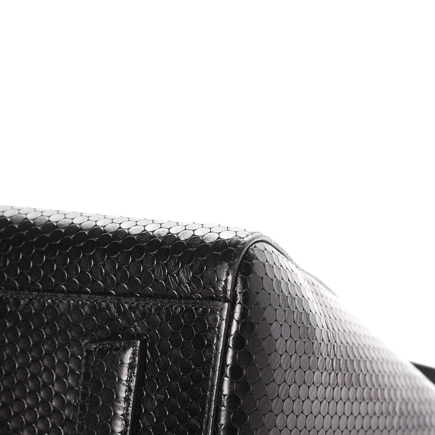 Calfskin Dot Embossed Small Antigona Black
