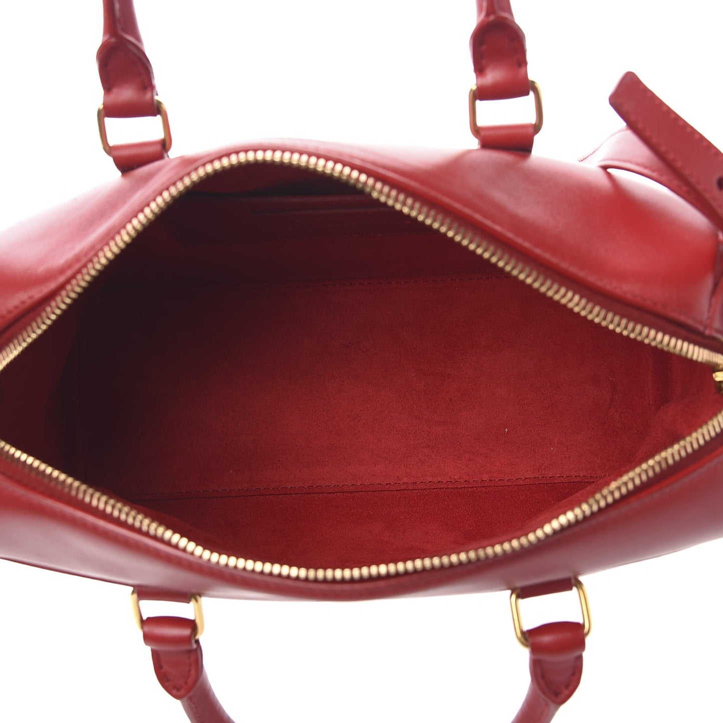 Calfskin Classic Baby Duffle Red