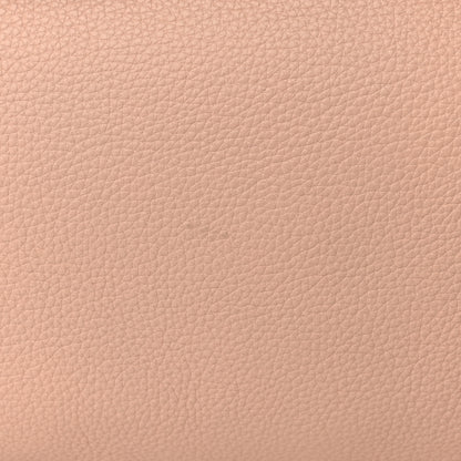 Salvatore Ferragamo Hammered Calfskin Medium Studio Top Handle Bag Beige 11 of 13