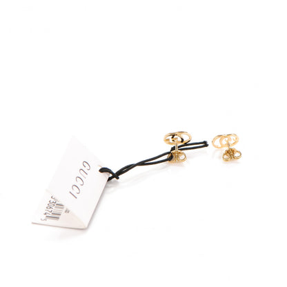 Gucci 18K Yellow Gold GG Tissue Stud Earrings 4 of 6