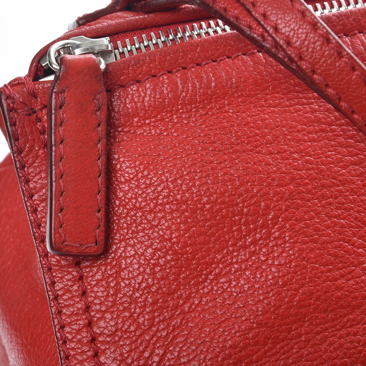 Sugar Goatskin Mini Pandora Red