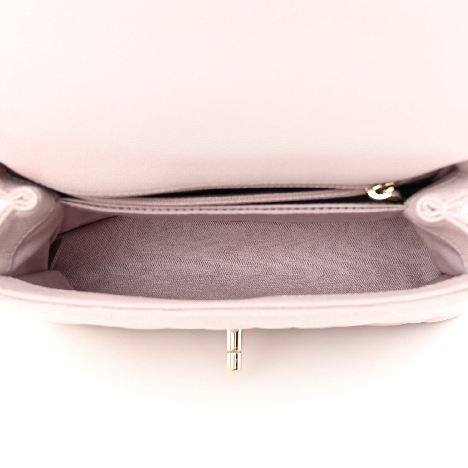Chanel Caviar Quilted Mini Coco Handle Flap Light Pink 5 of 11