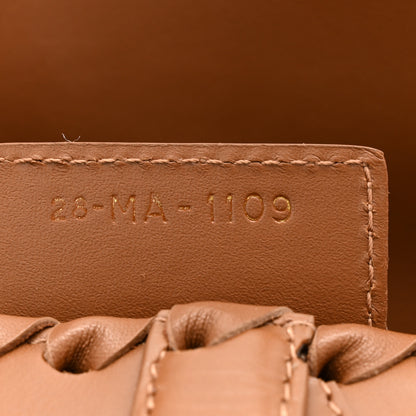 Christian Dior Calfskin Whipstitch Saddle Bag Brown 7 of 11