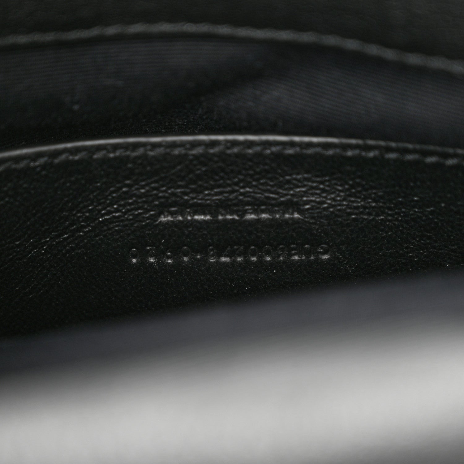 Saint Laurent Sheepskin Matelasse Chevron Monogram Large College Satchel Black 6 of 9