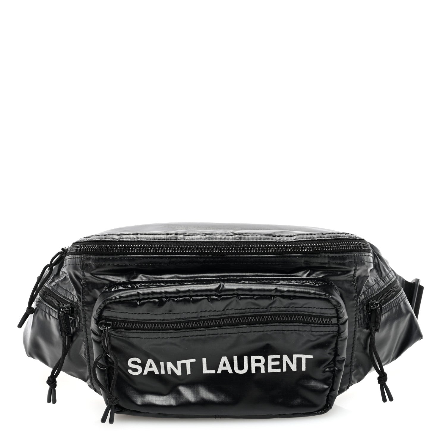 Saint Laurent Nylon Logo Nuxx Body Belt Bag Black 1 of 9
