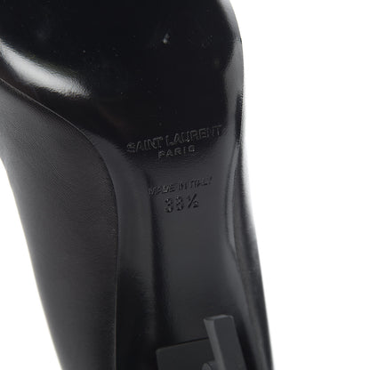 Saint Laurent Calfskin Opyum 85 Pumps 38.5 Black 6 of 10