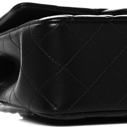 Chanel Lambskin Quilted Mini Top Handle Rectangular Flap Black 8 of 9