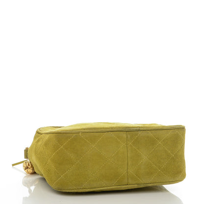 Chanel Suede Tassel Camera Case Chartreuse 4 of 9