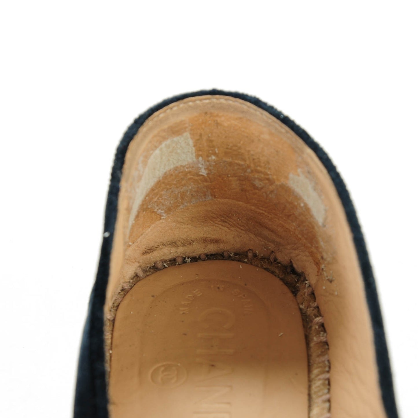 Velvet CC Espadrilles 40 Navy Black