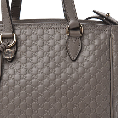Gucci Microguccissima Small Bree Tote Graphite 10 of 10