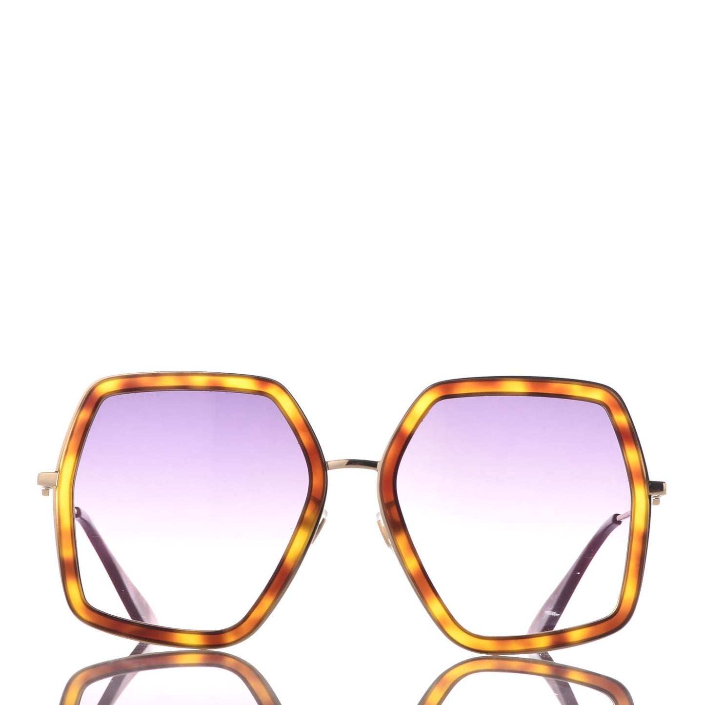 Square Frame GG0106S Sunglasses Tortoise