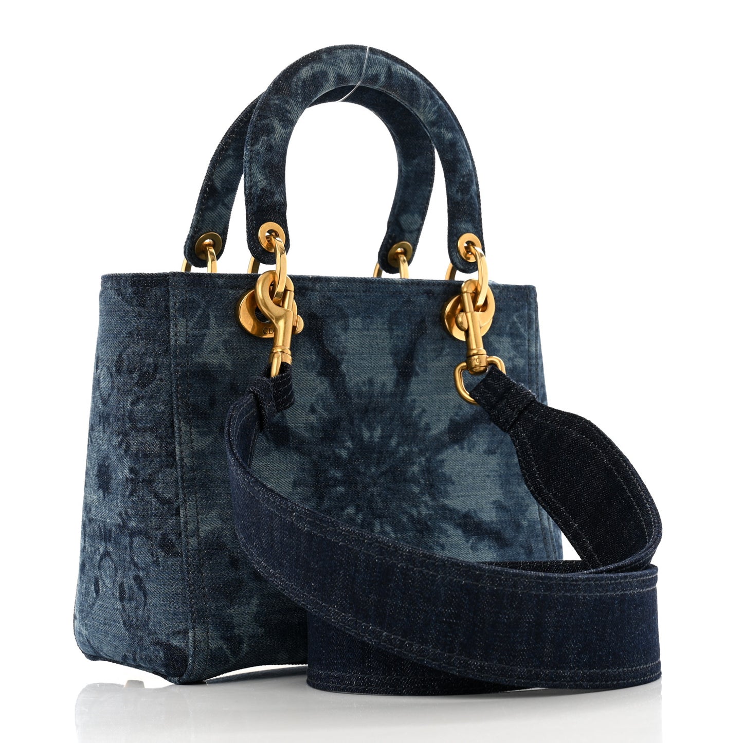 Denim Medium KaleiDiorscopic Lady Dior Blue