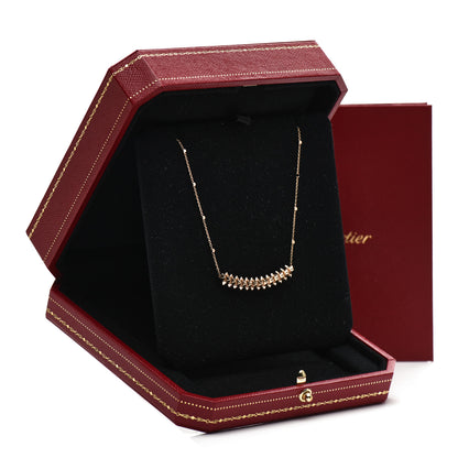 Cartier 18K Pink Gold Small Clash de Cartier Necklace 5 of 5