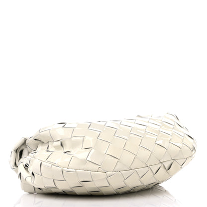 Bottega Veneta Patent Nappa Intrecciato Mini Jodie White 4 of 8