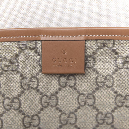Gucci GG Plus Monogram Medium Signature Web Loop Tote Brown 6 of 10