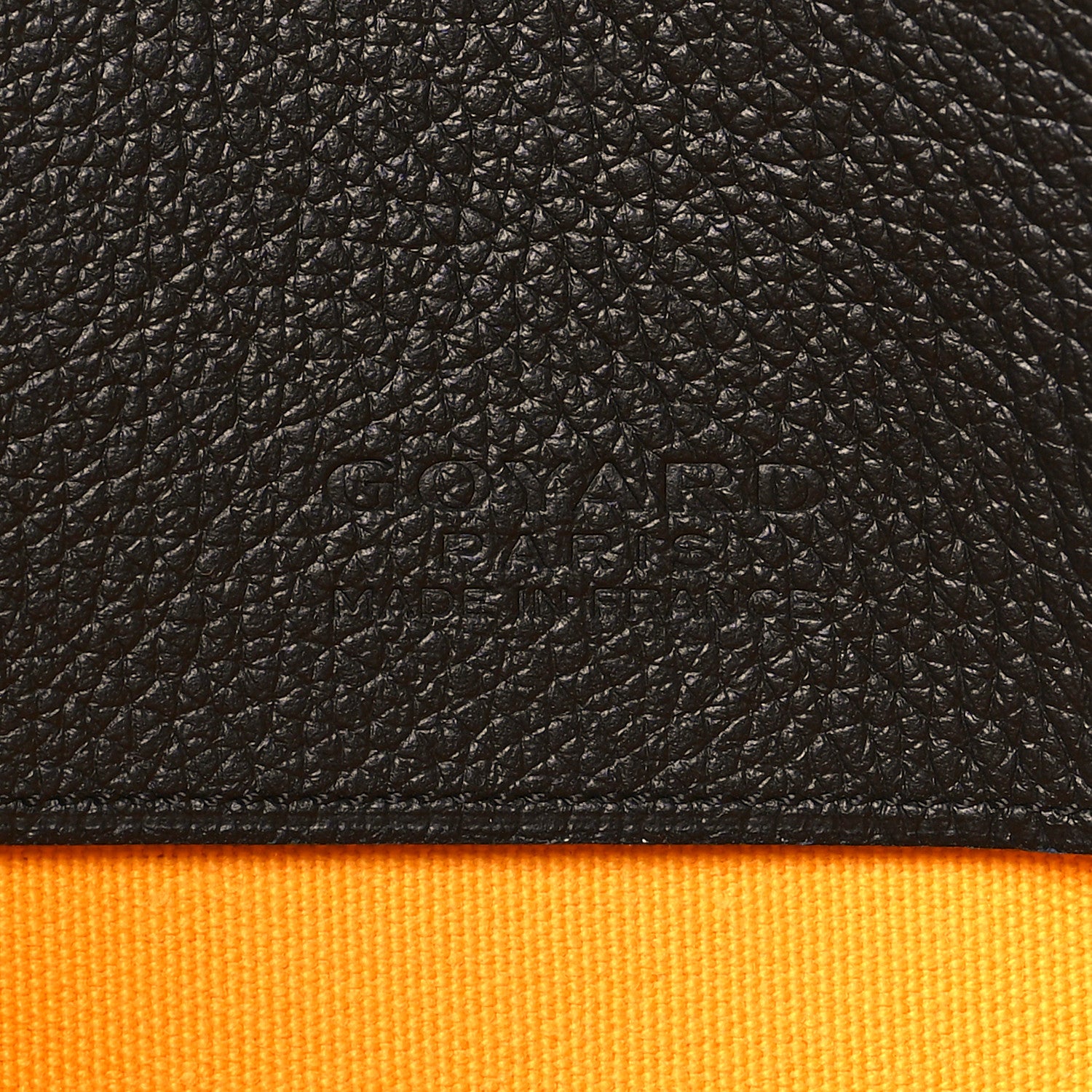 Goyard Goyardine Senat Pochette MM Black 6 of 7