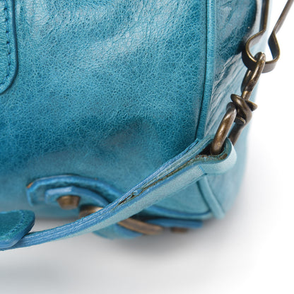 Balenciaga Chevre Classic Hardware Mini Twiggy Aquamarine 8 of 12