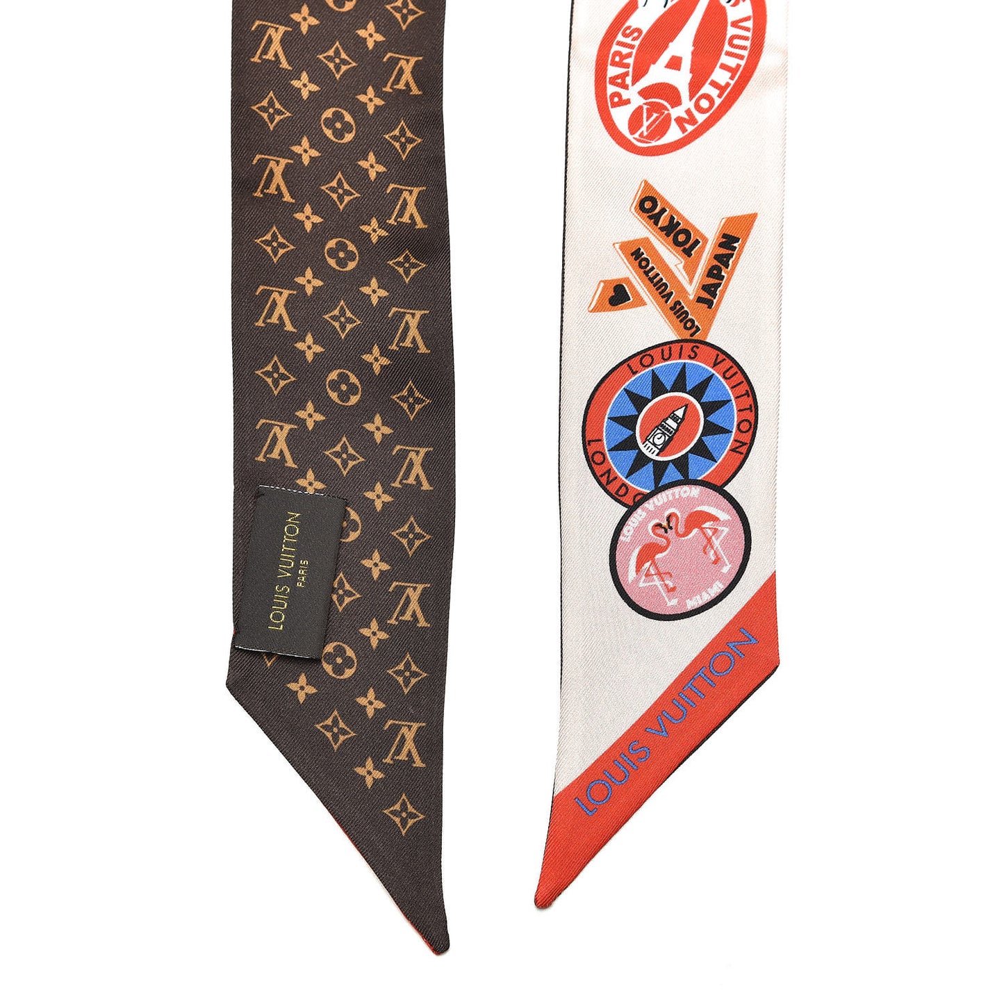 Silk Monogram World Tour Stickers BB Bandeau Nude