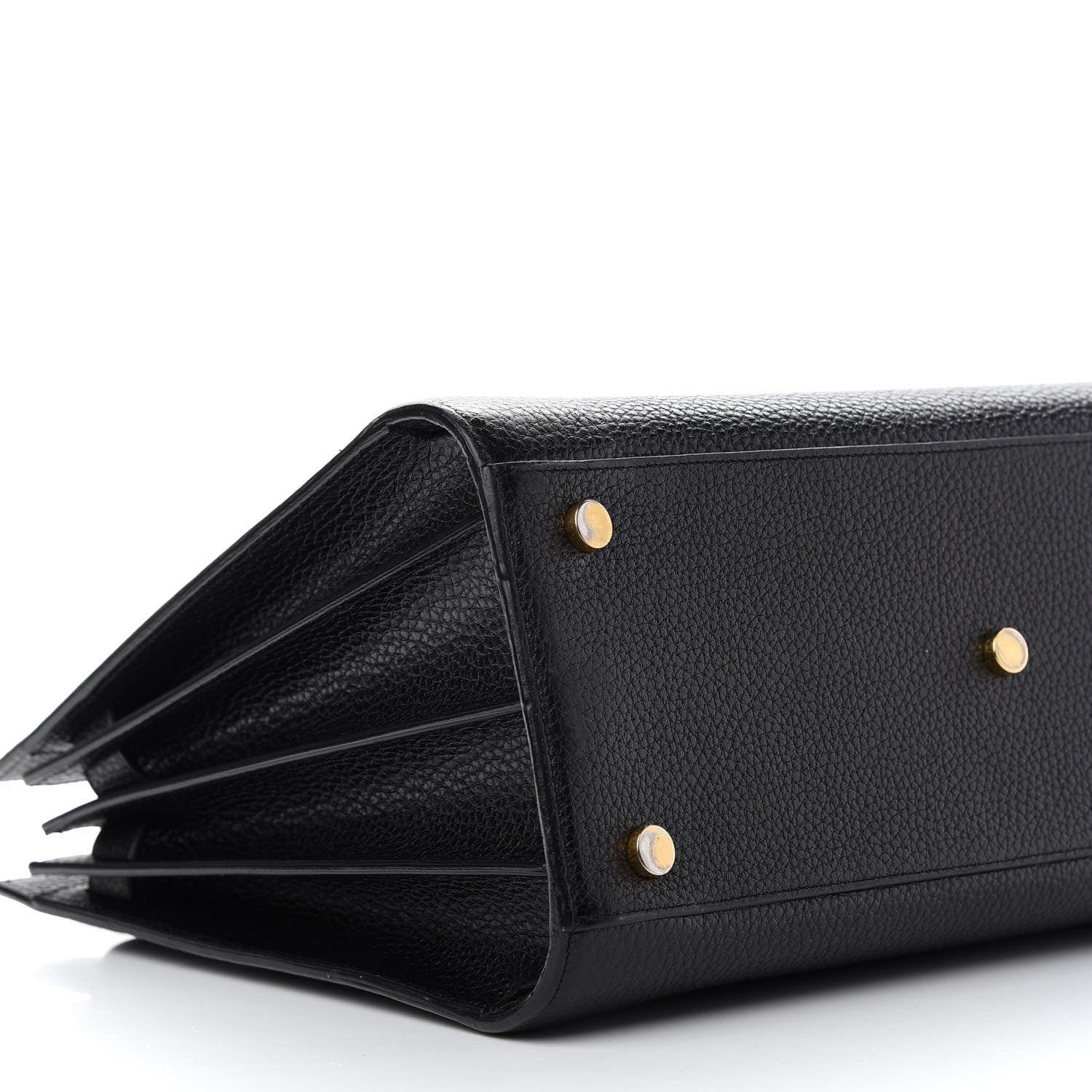 Saint Laurent Grained Calfskin Small Sac De Jour Black 7 of 8