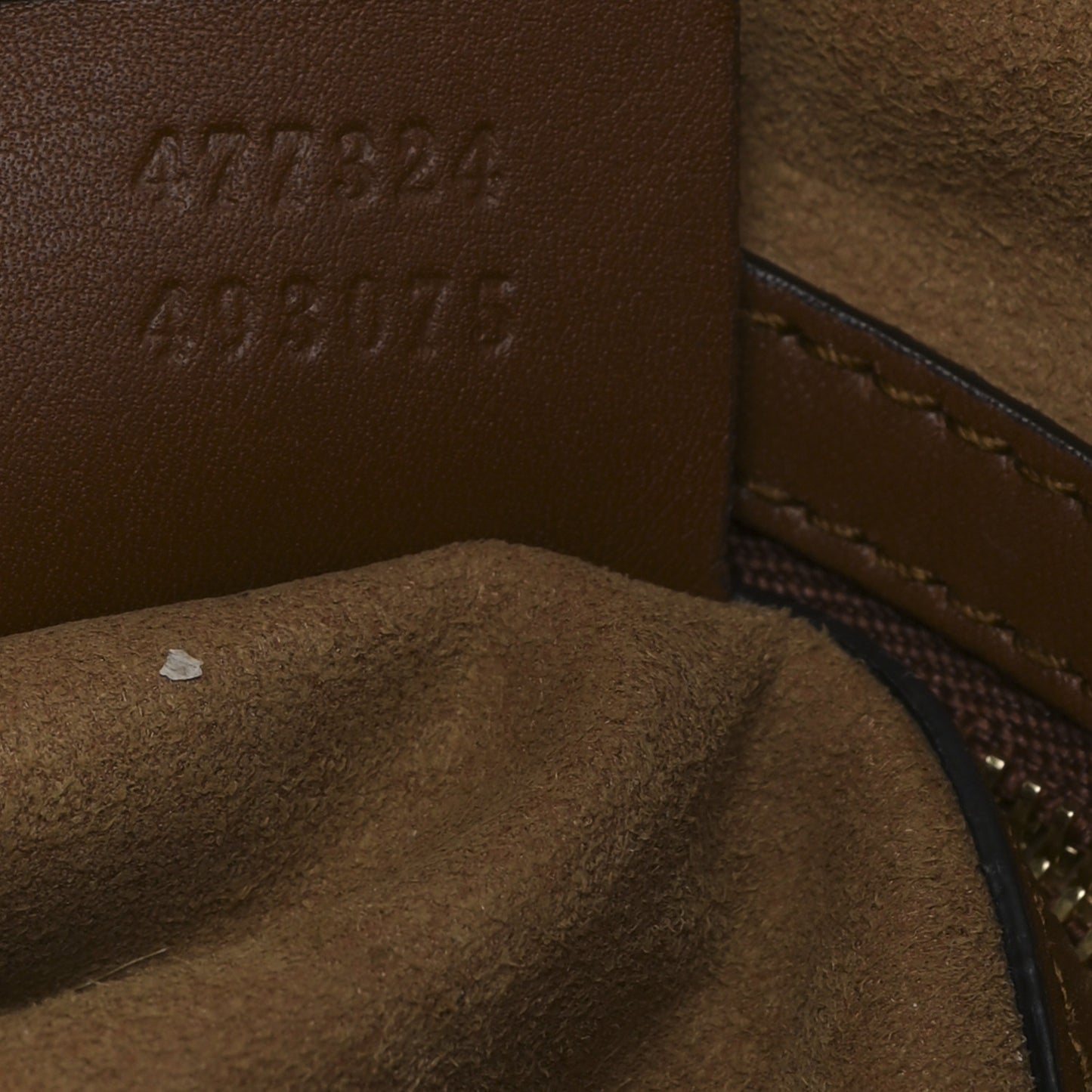 GG Supreme Monogram Large Linea A Hobo Light Brown