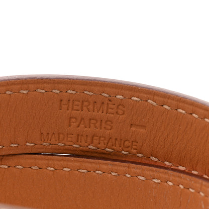 Hermes Lizard Kelly Double Tour Bracelet S Bougainvillea 4 of 7