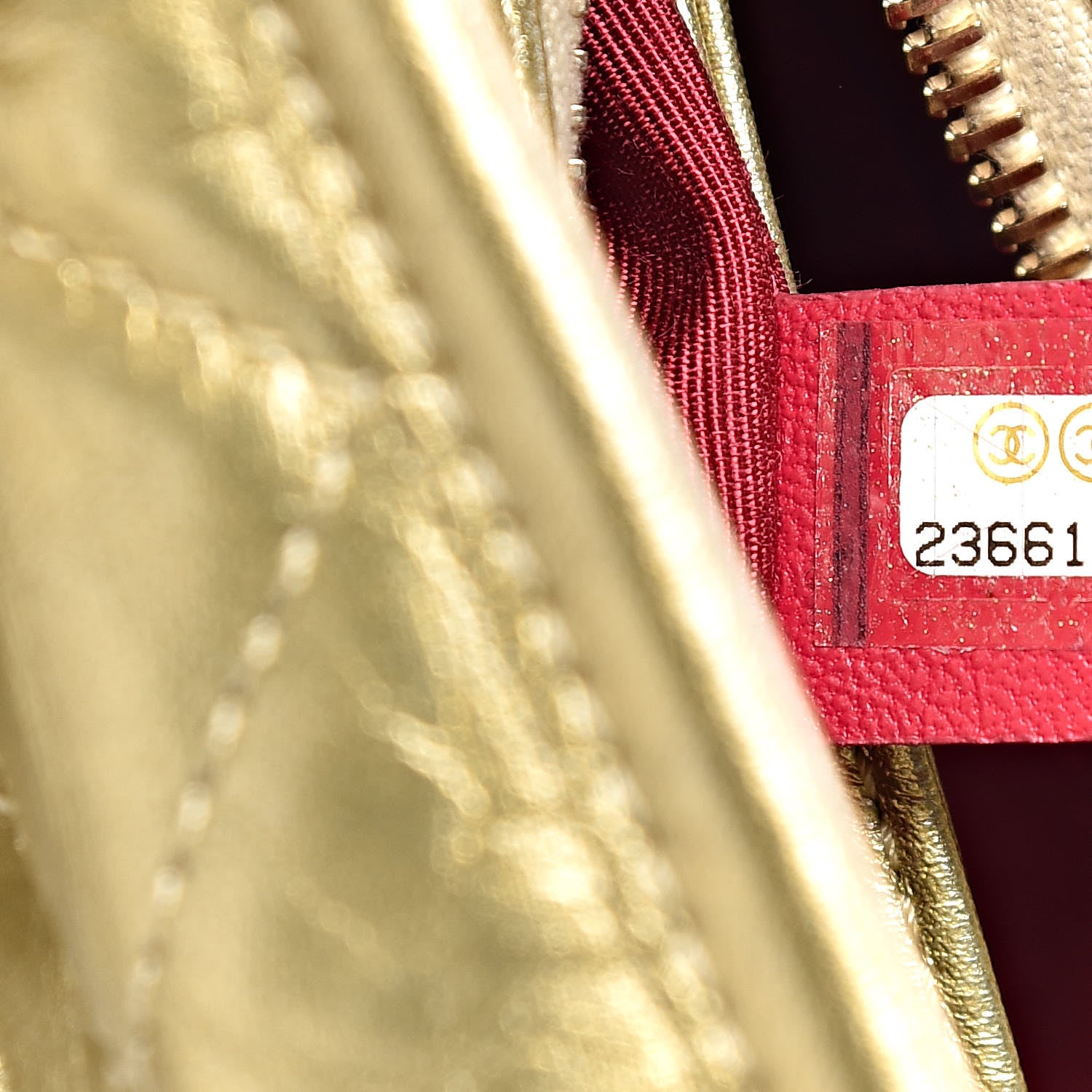 Chanel Metallic Aged Calfskin Quilted Small Gabrielle Hobo Gold 8 of 10
