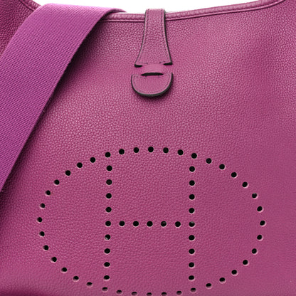 Hermes Taurillon Clemence Evelyne III PM Tosca 8 of 12