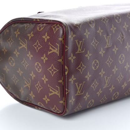 Louis Vuitton Monogram Mirage Speedy 30 Bordeaux 8 of 10