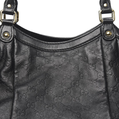 Gucci Guccissima Large Sukey Tote Black 16 of 16